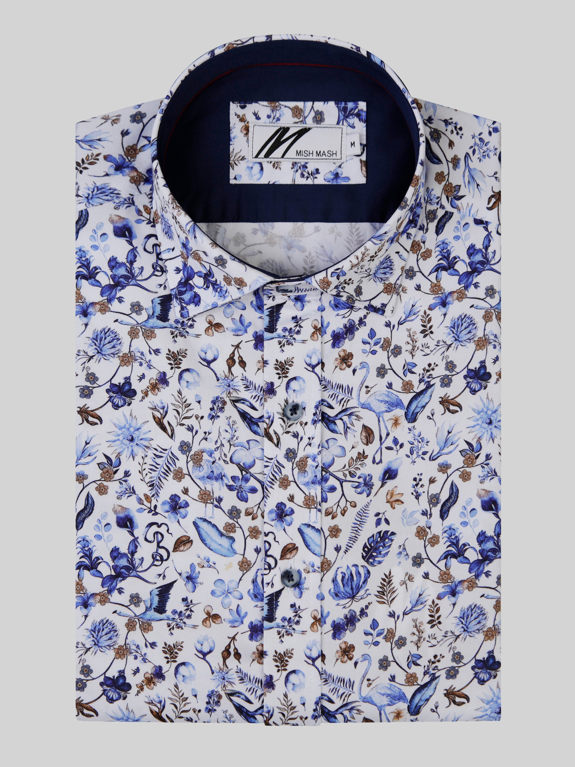 Garda White & Blue S/S Shirt