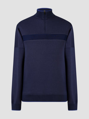 Kinglake Navy 3/4 Zip Sweat