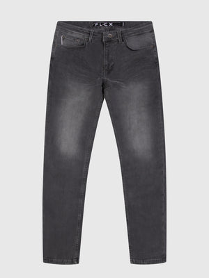 Tapered Fit Flex DK Steel Grey Jean