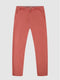 Tapered Fit Damage Dk Washed Red Pant