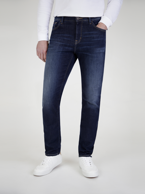 Tapered Fit Flex Active Dark Denim Jean