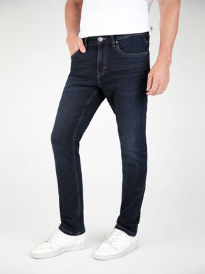 straight blue black mens denim jean