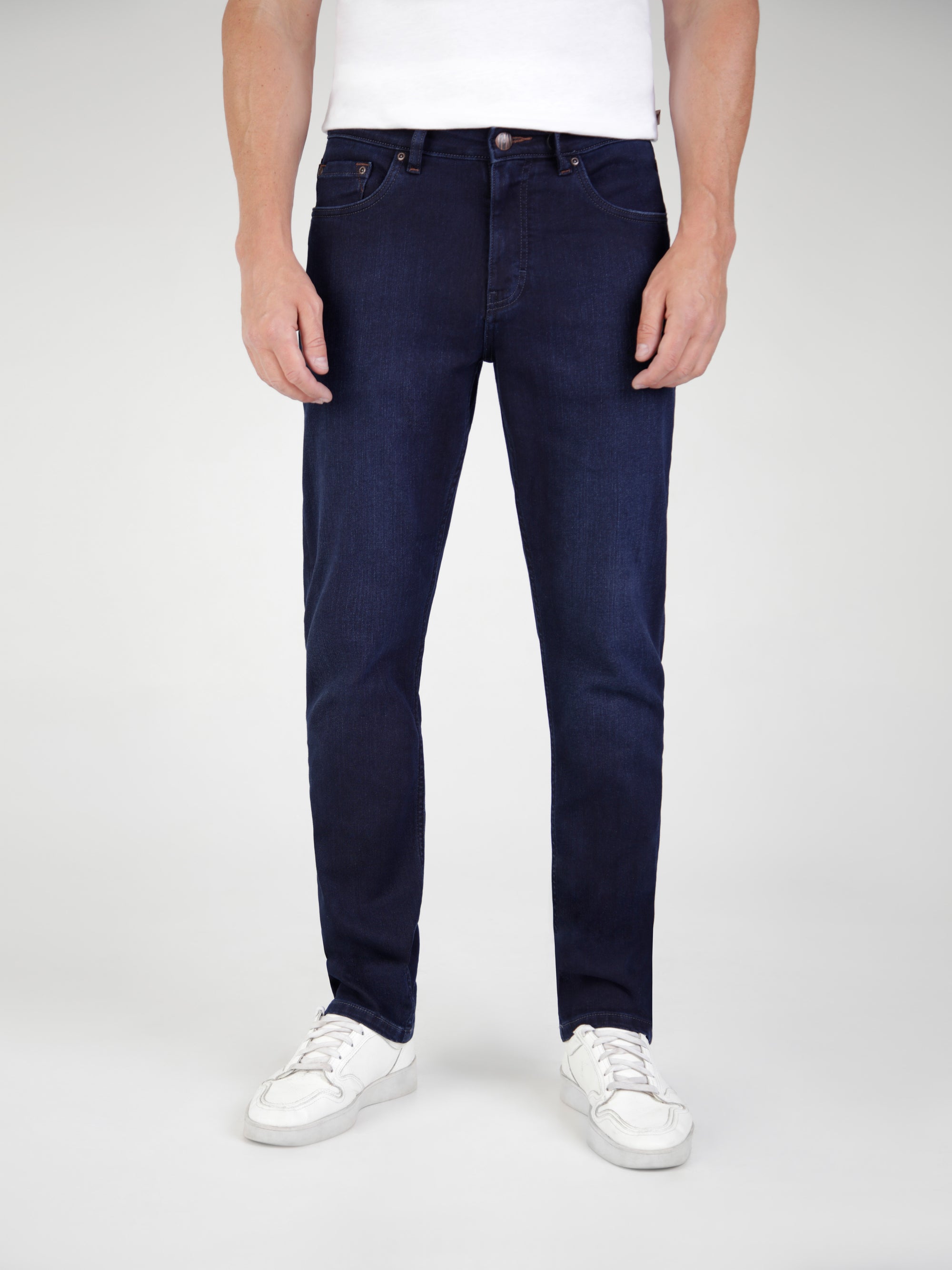 Tapered Fit Mirage Dark Denim Jean