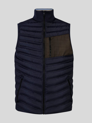 Aspen Navy Gillet