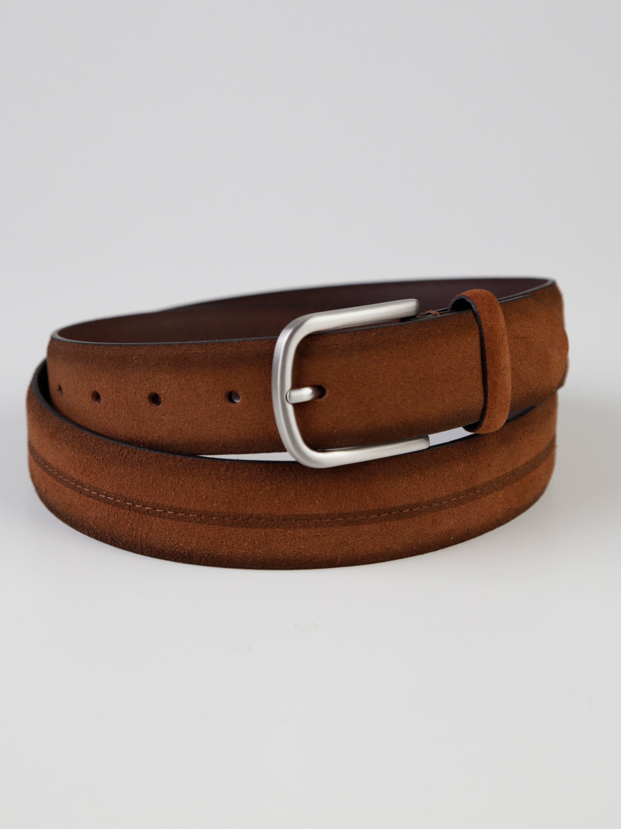 Belt Brown Suede Belt