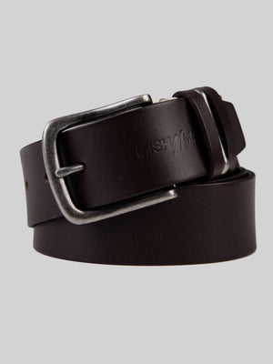 Leather Bextor Dark Brown Jean Belt