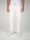 Tapered Fit Mid Stretch Casual Cotton Bromley Gardenia Chino Trouser