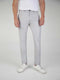 Tapered Fit Mid Stretch Casual Cotton Bromley Lt Grey Chino Trouser