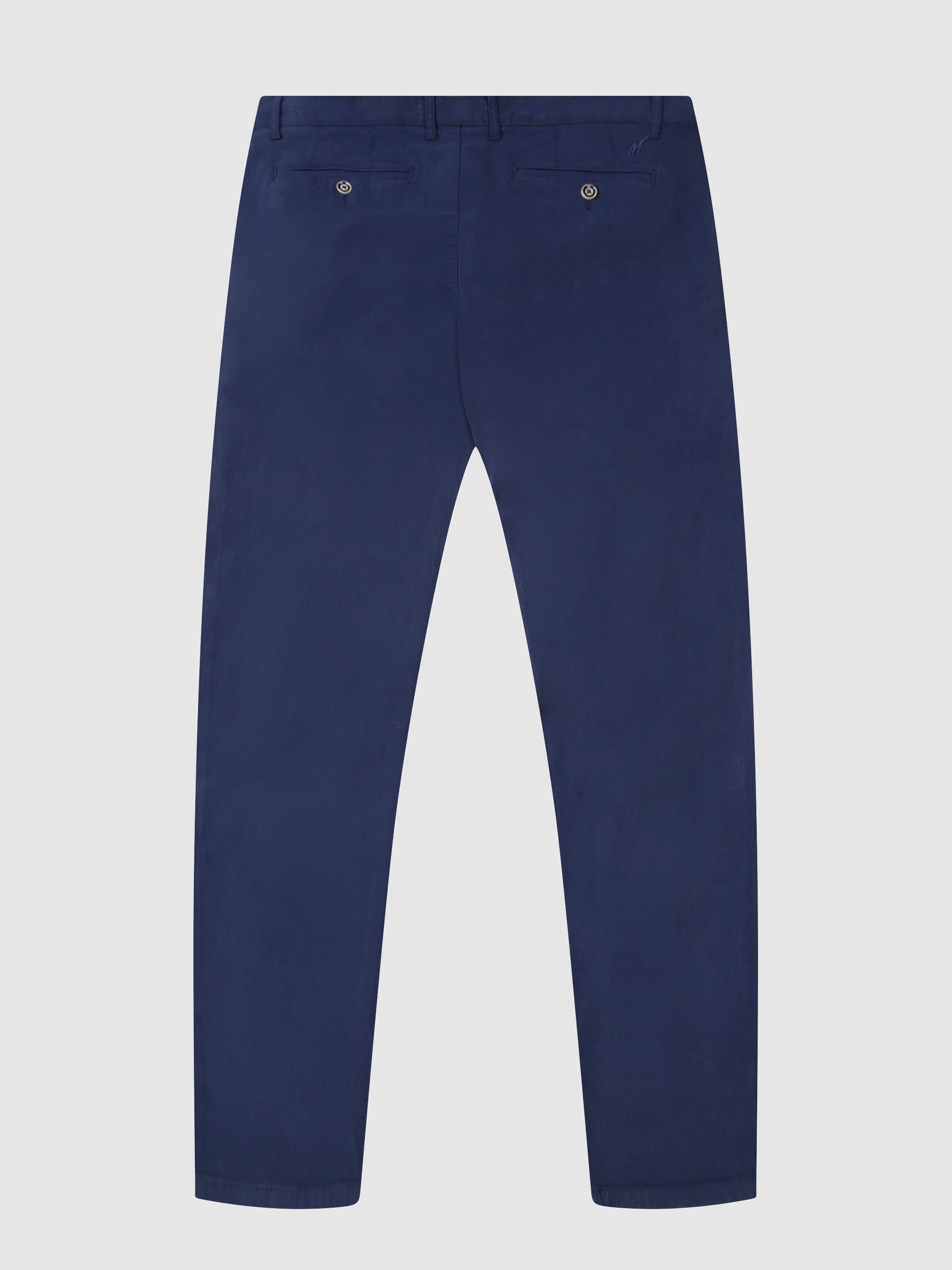 Tapered Fit Damage Navy Pant