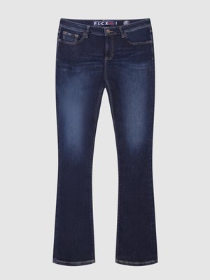 Bootcut Fit Flex Active Dark Denim Jean