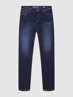 Slim Fit Flex Active Dark Denim Jean