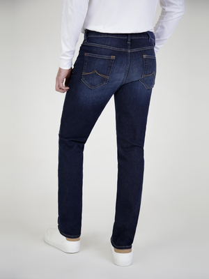 Slim Fit Flex Active Dark Denim Jean