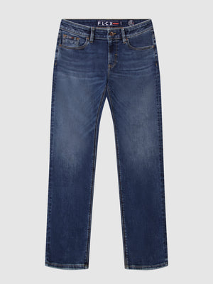 Straight Fit Flex Active Mid Denim Jean