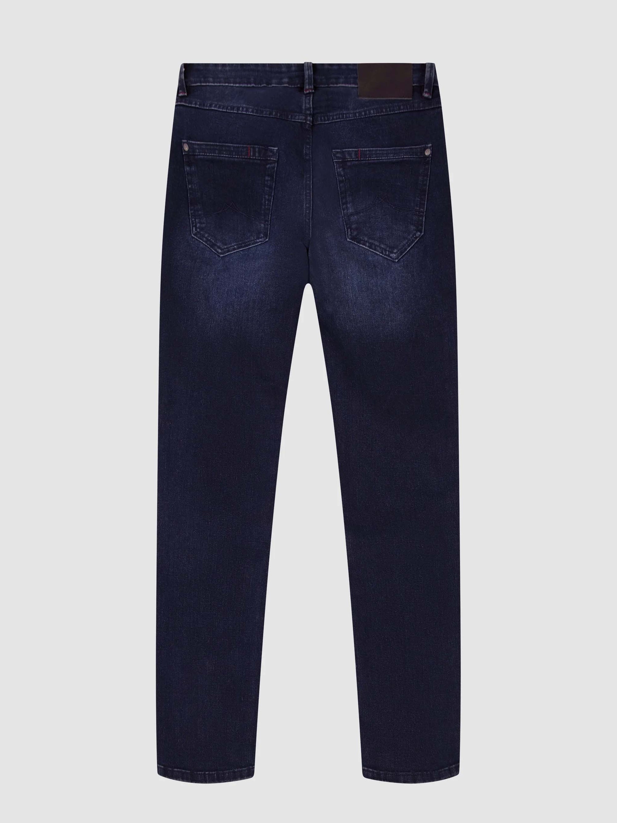 Tapered Fit Mid Stretch Gabbro Midnight Jeans