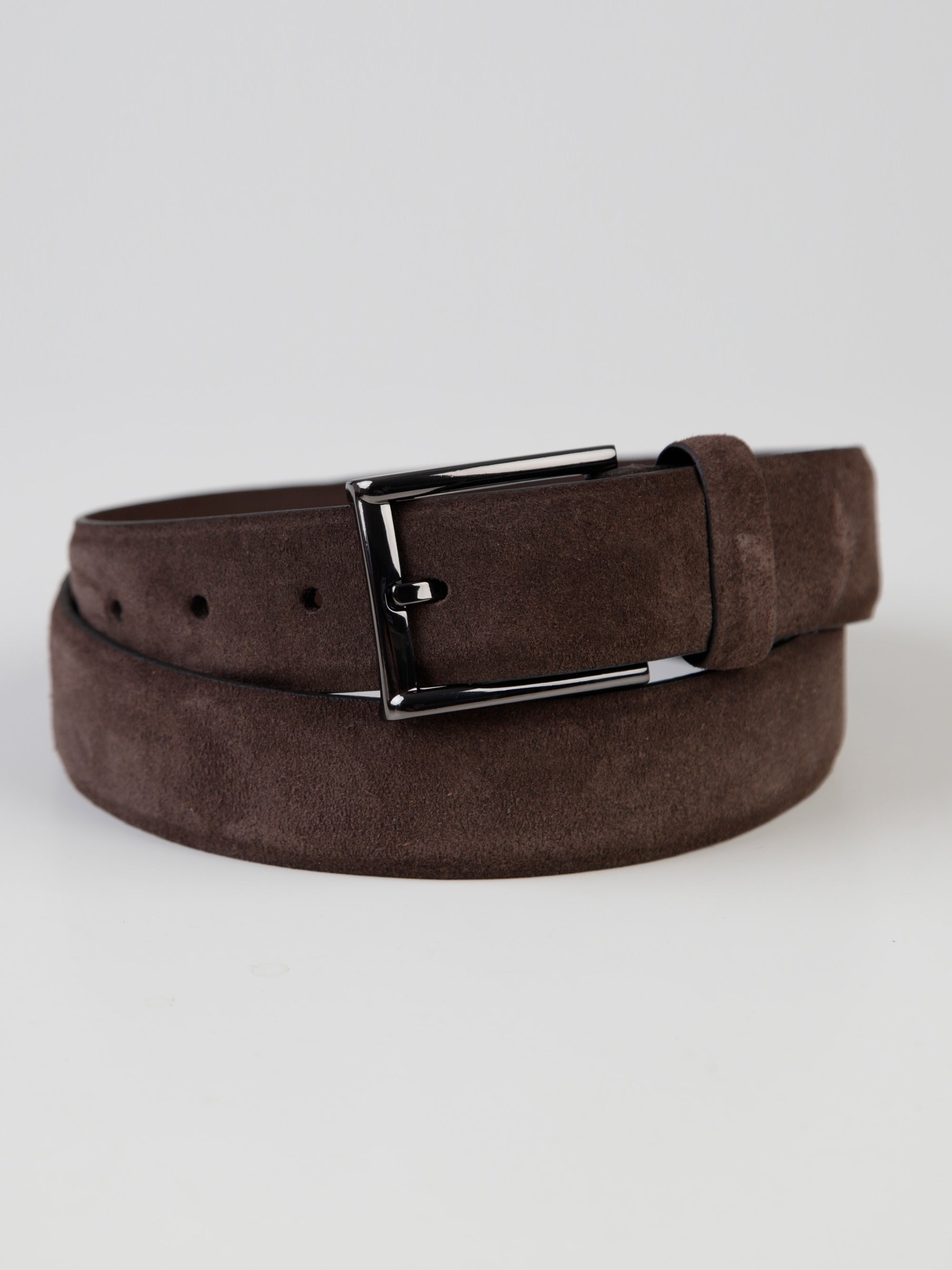 Belt Brown Suede Belt