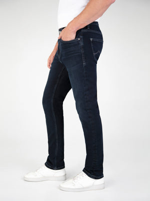 straight blue black mens denim jean