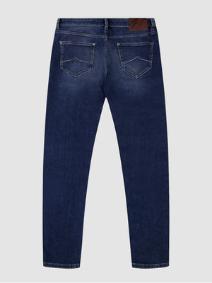 Tapered Fit Mirage Mid Denim Jean