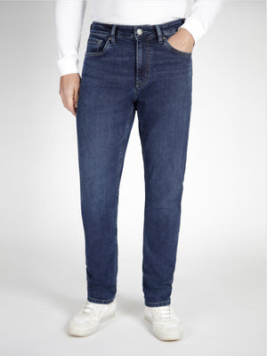 Tapered Fit Mirage Mid Denim Jean