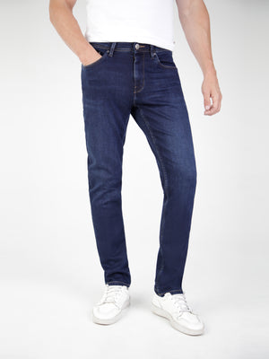 dark bootcut fit mens denim jean