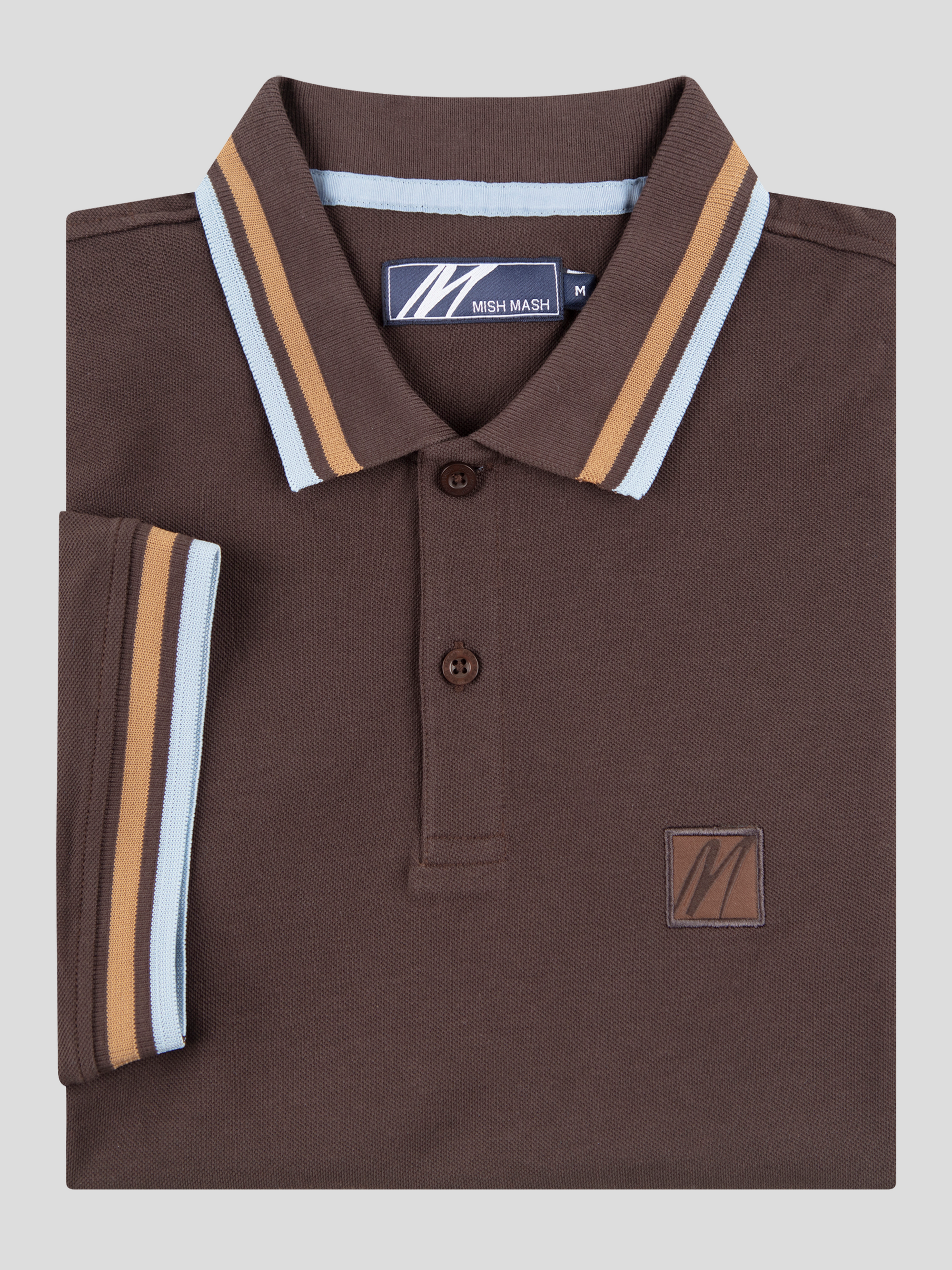 Regular Fit Raptor Chocolate Classic Pique Polo