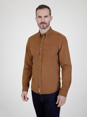 Sambucus Camel Cord Shirt