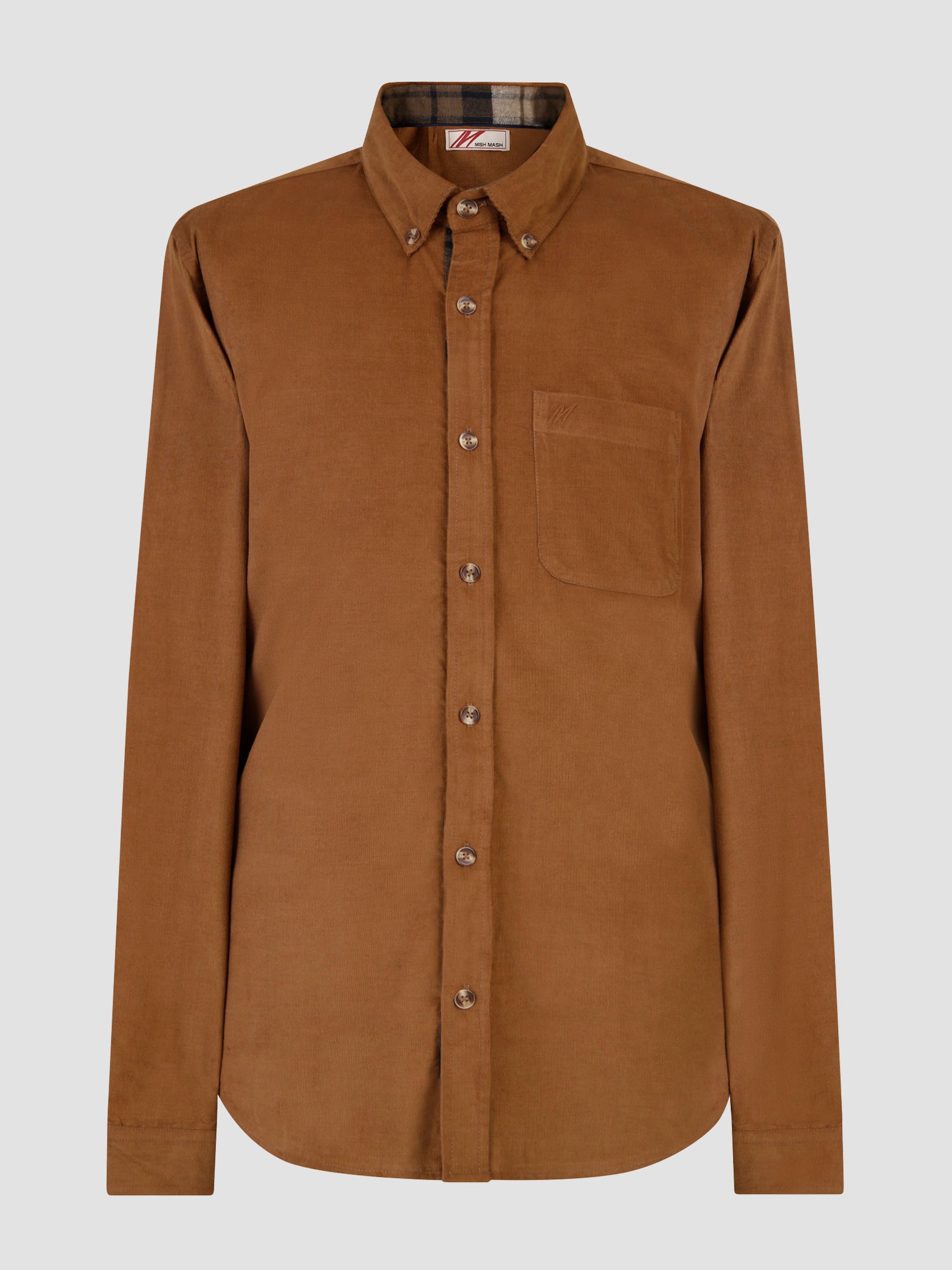 Sambucus Camel Cord Shirt