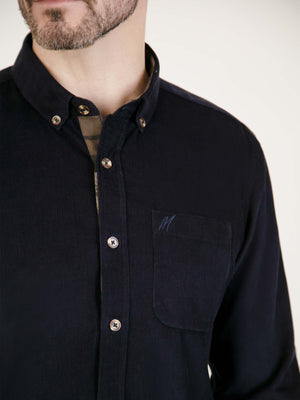 Sambucus Navy Cord Shirt