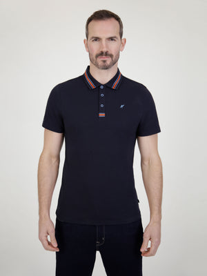 Selwood Navy S/S Polo