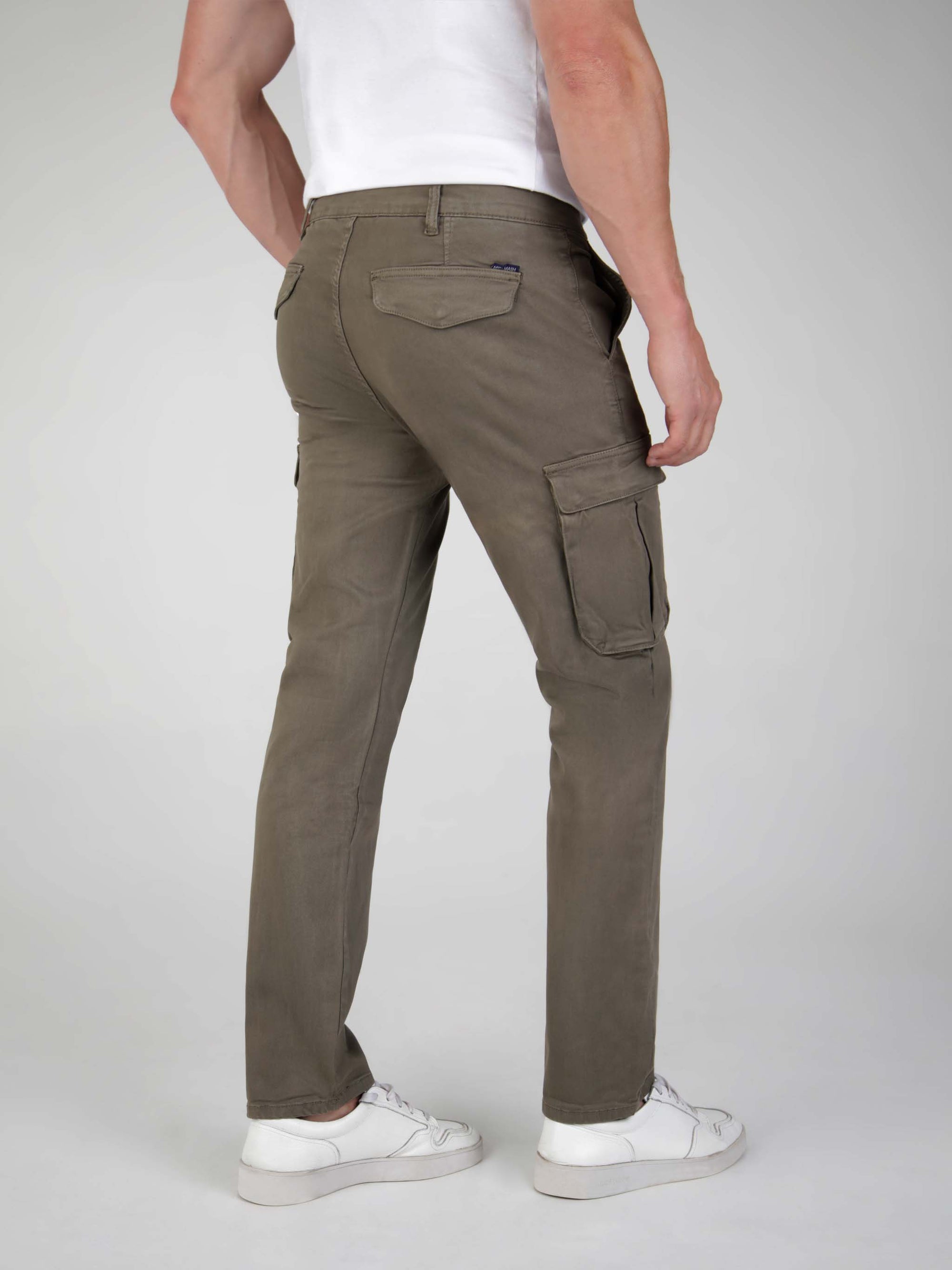 Tapered Fit Tiden Khaki Cargo Pant