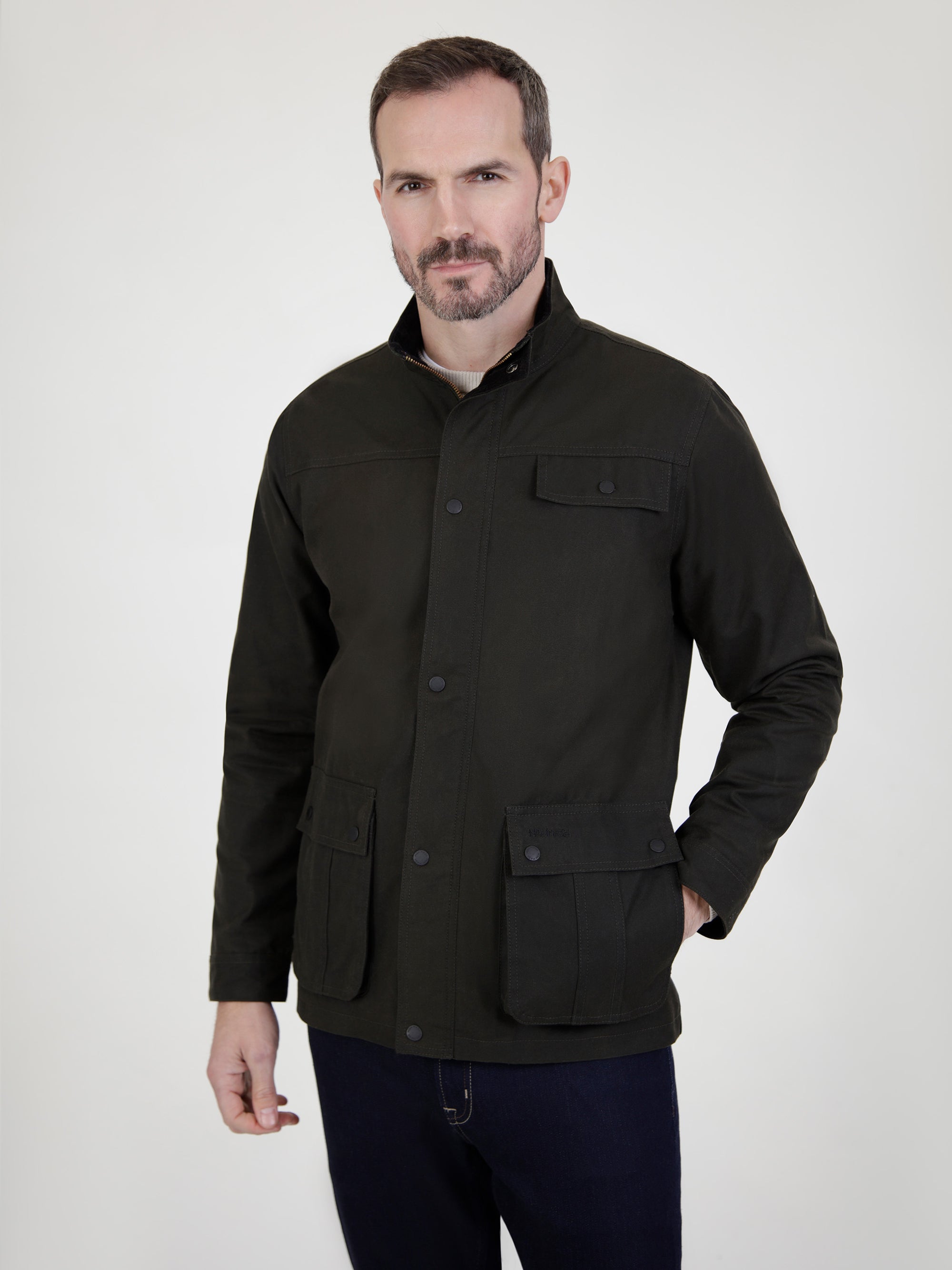 Utilis Olive Wax Jacket