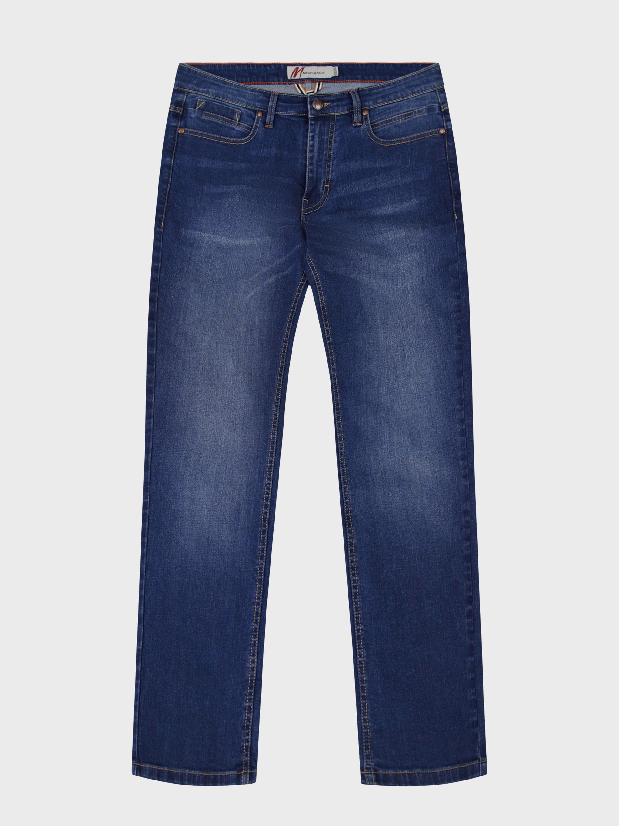 Straight Fit Zest Mid Denim Jean