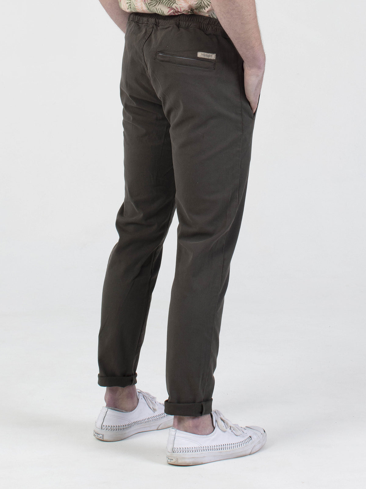 Tapered sales drawstring pants